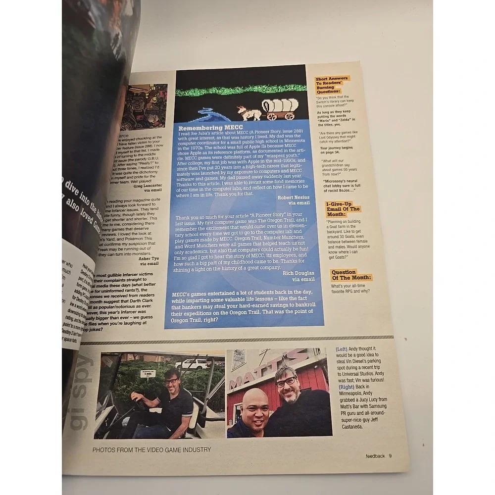Game Informer #290 The Top 100 RPGs Of All Time Issue: Video Games, Role Playing